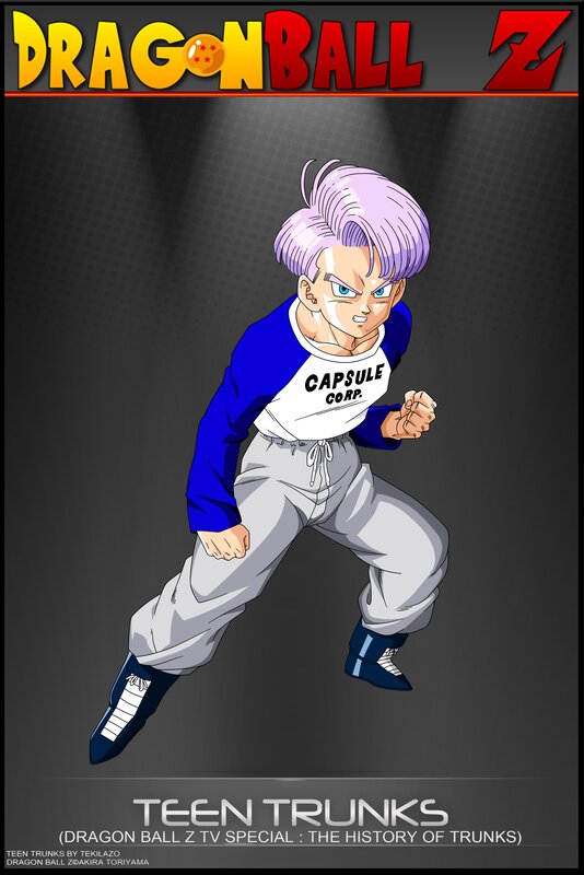 Teen Trunks from Dragon Ball Z
