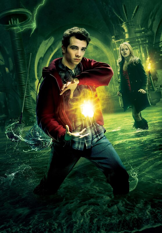 teen with glowing orb in flooded tunnel