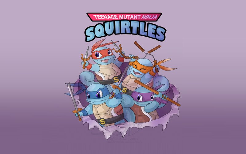 Teenage Mutant Ninja Squirtles