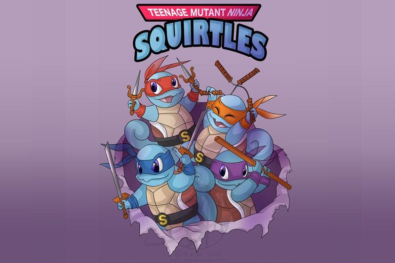 Teenage Mutant Ninja Squirtles