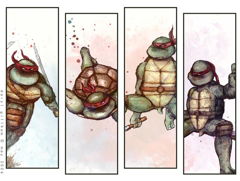 Teenage Mutant Ninja Turtles art