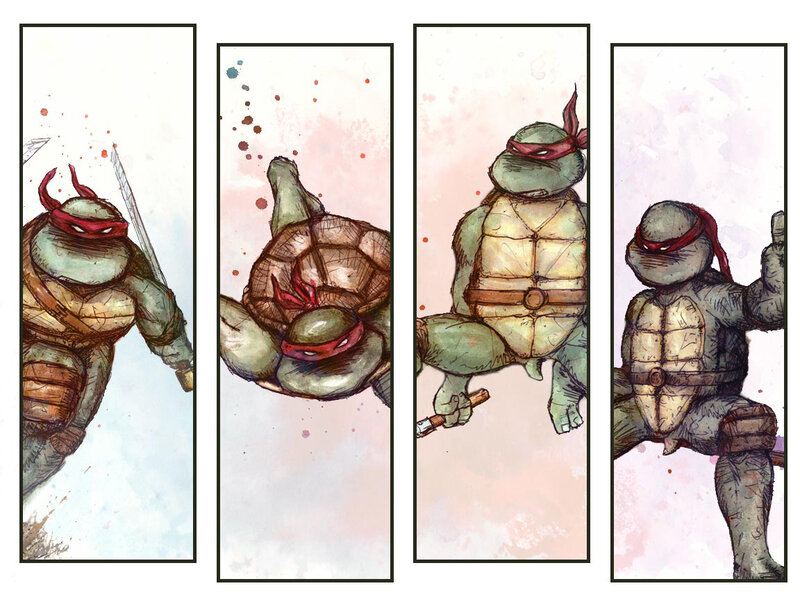 Teenage Mutant Ninja Turtles art