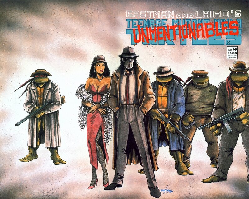 Teenage Mutant Ninja Turtles comic cover