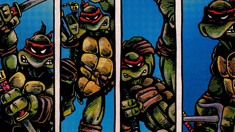 Teenage Mutant Ninja Turtles comic panel