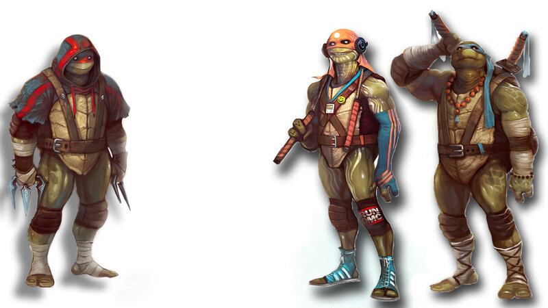 Teenage Mutant Ninja Turtles concept art