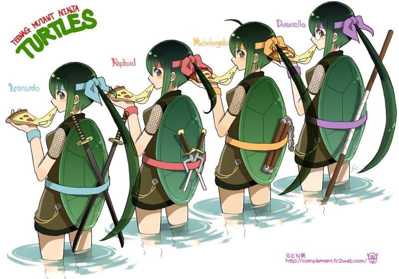 Teenage Mutant Ninja Turtles girls