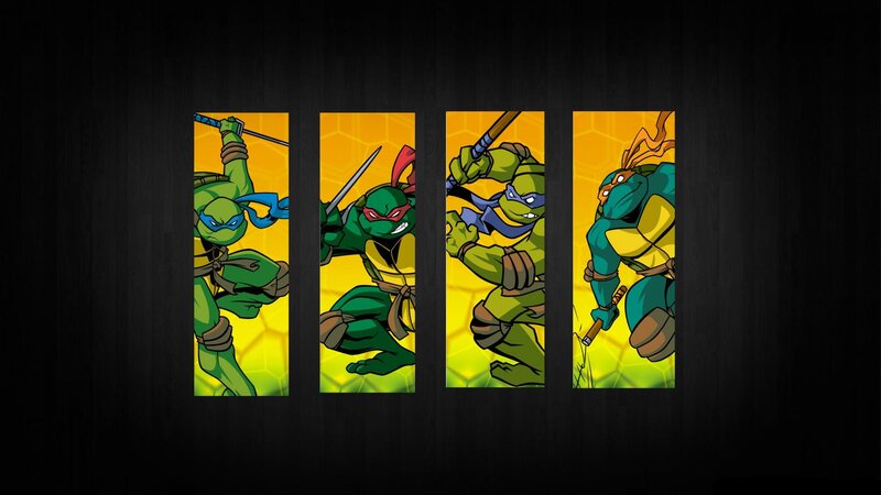 Teenage Mutant Ninja Turtles — Green, Action-packed