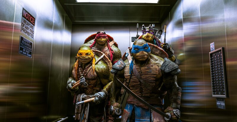 Teenage Mutant Ninja Turtles — Green, Dramatic, Photograph