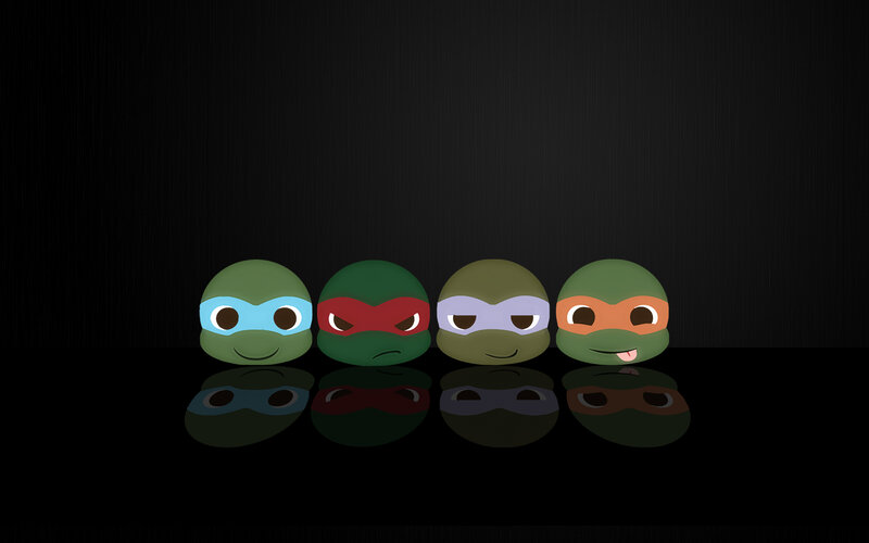 Teenage Mutant Ninja Turtles heads