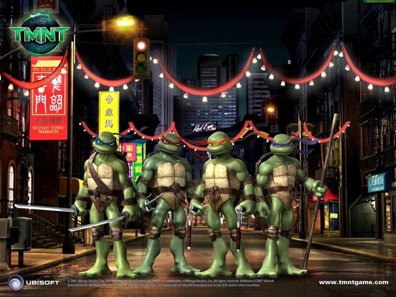 Teenage Mutant Ninja Turtles in Chinatown
