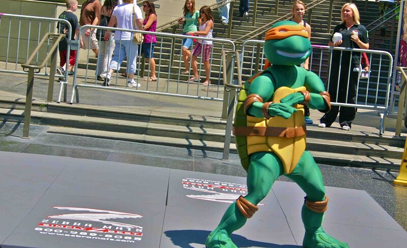 Teenage Mutant Ninja Turtles mascot