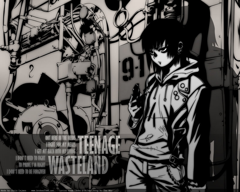 teenage wasteland artwork