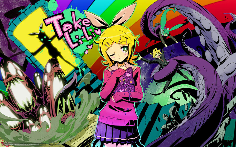 Teke Li-Li anime art
