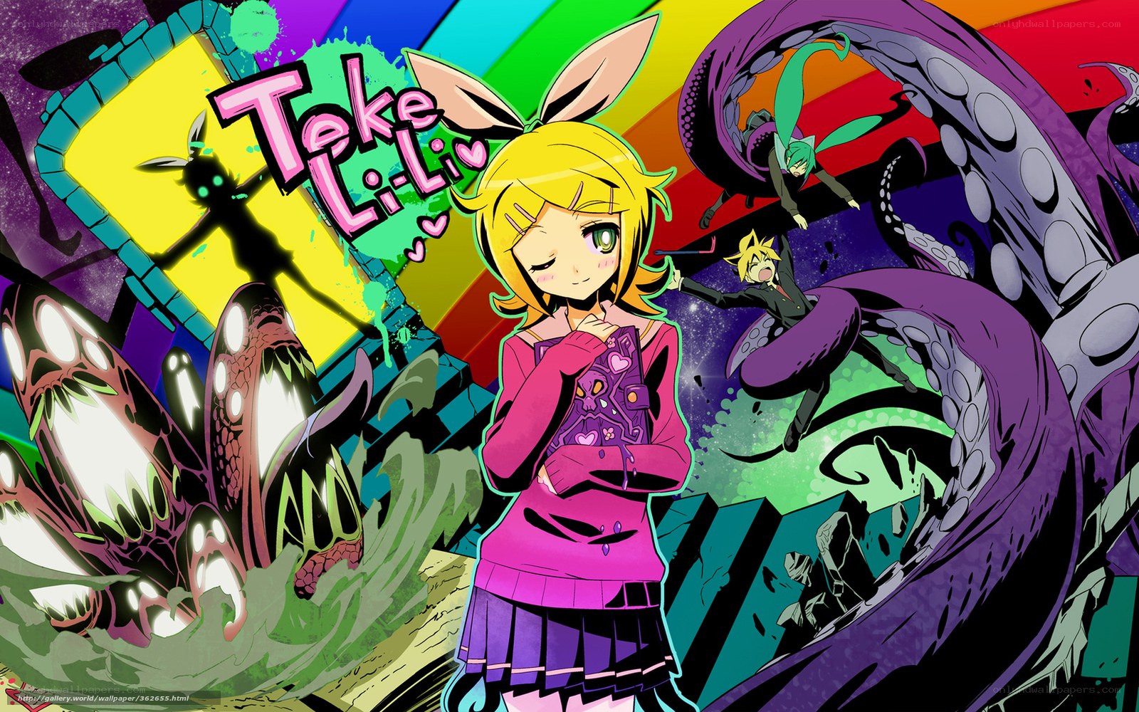 Teke Li-Li anime art