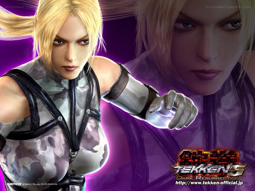 Tekken 5 character art
