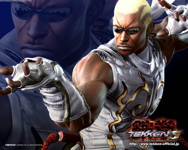 Tekken 5 character artwork