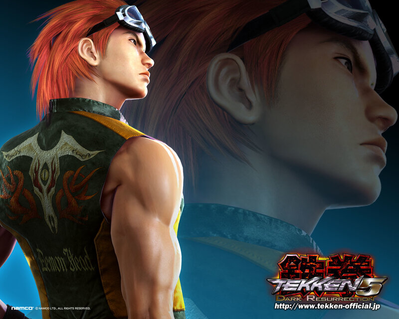 Tekken 5 character artwork
