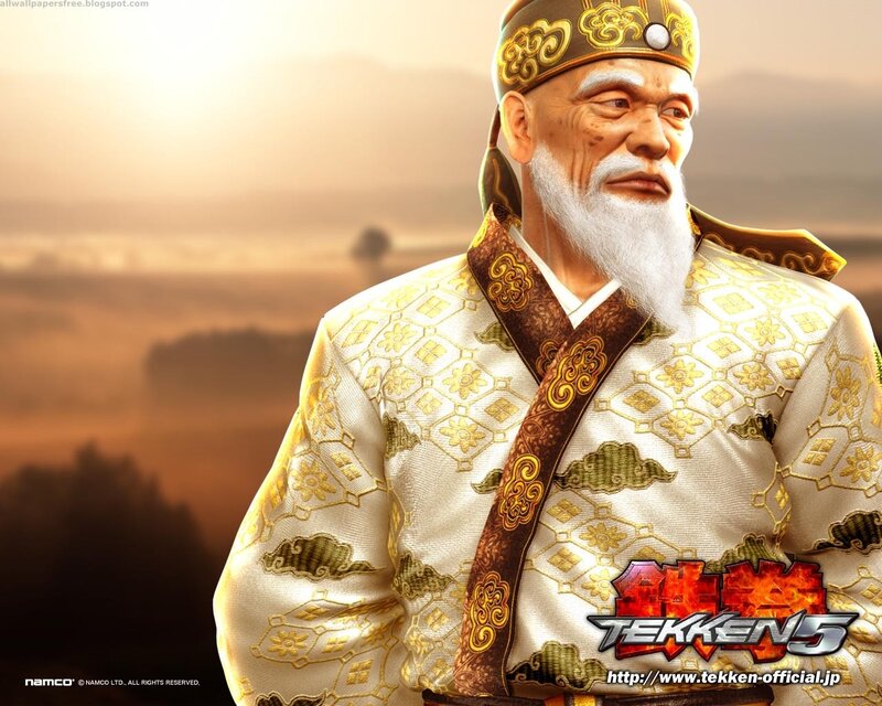 Tekken 5 character portrait