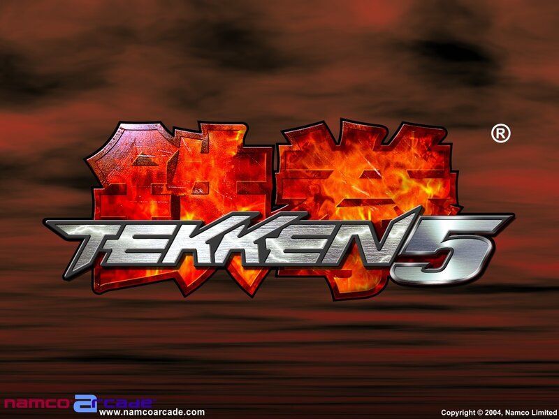 Tekken 5 game logo