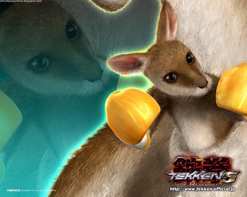 Tekken 5 kangaroo character