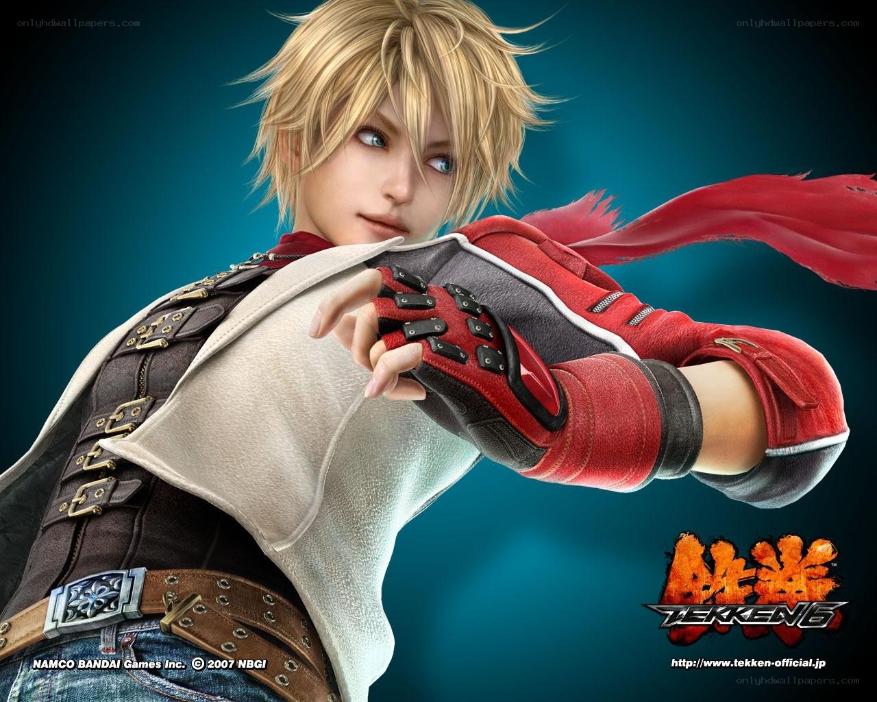 Tekken 6 character artwork