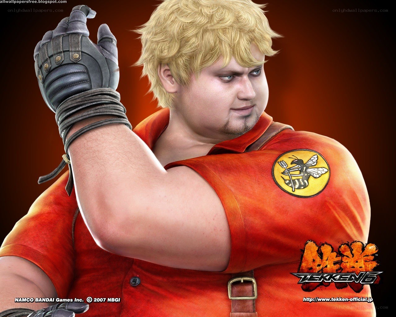 Tekken 6 character artwork