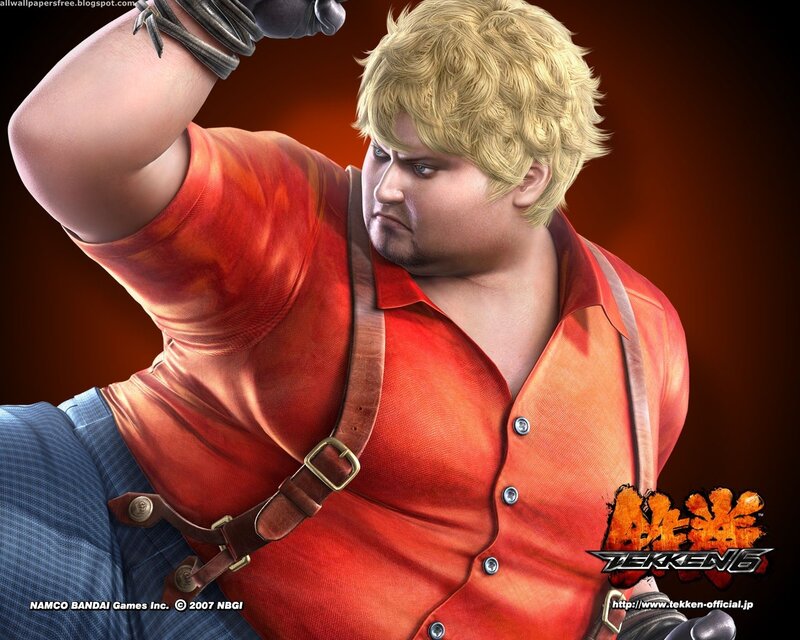 Tekken 6 character artwork