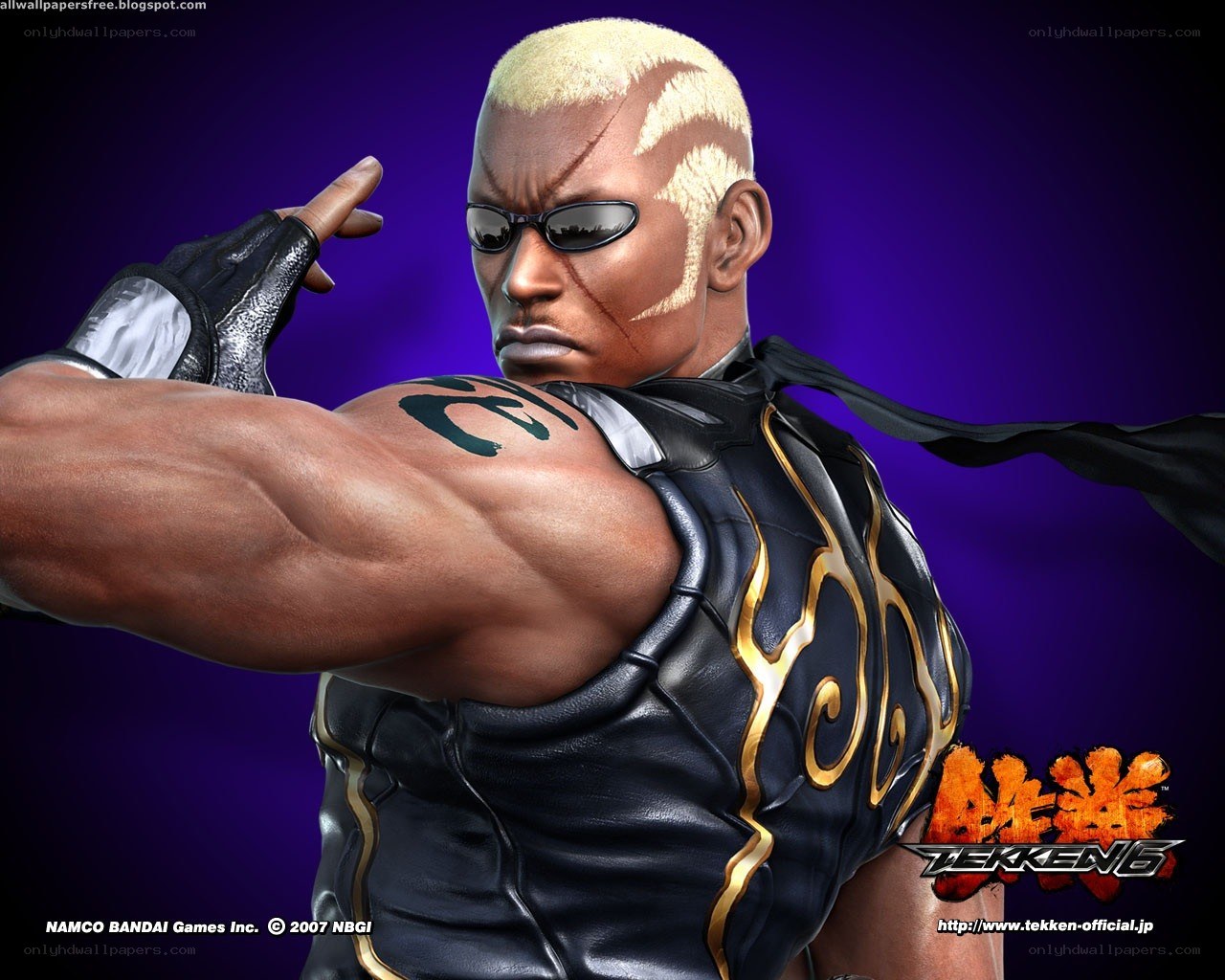Tekken 6 character artwork