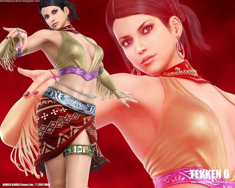 Tekken 6 character artwork