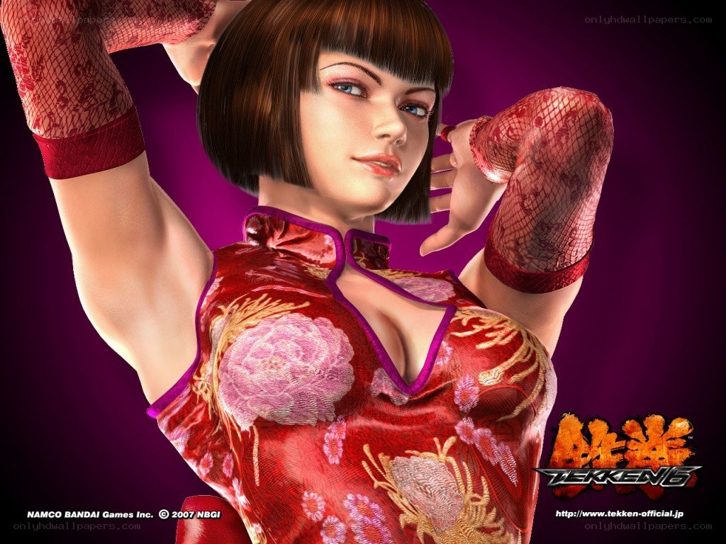 Tekken 6 character in red dress