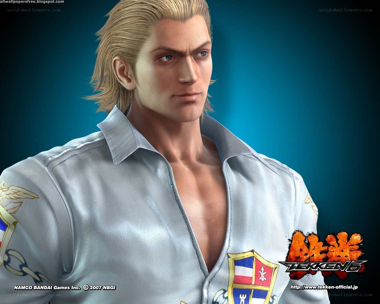 Tekken 6 character portrait