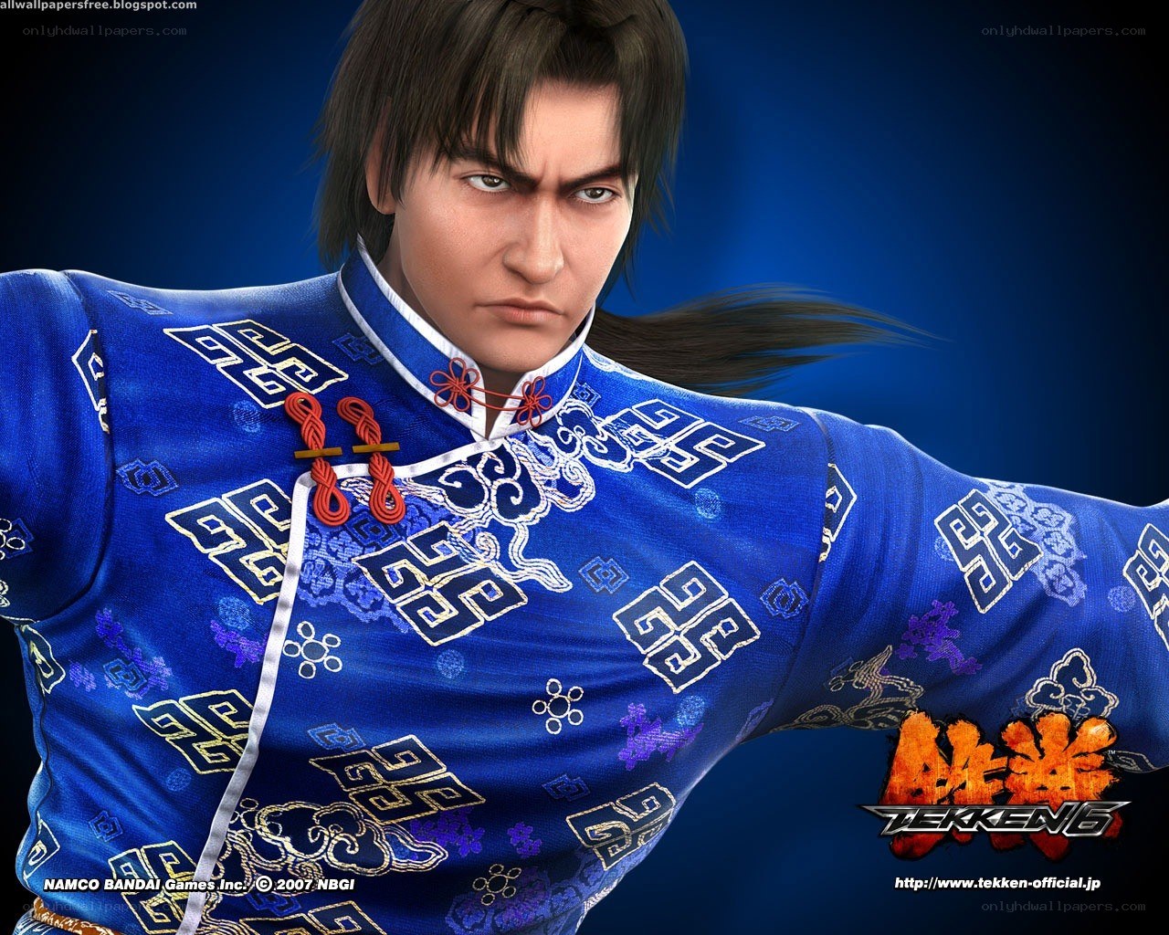 Tekken 6 character portrait