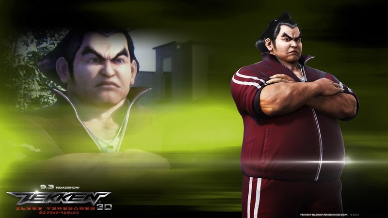Tekken Blood Vengeance character art