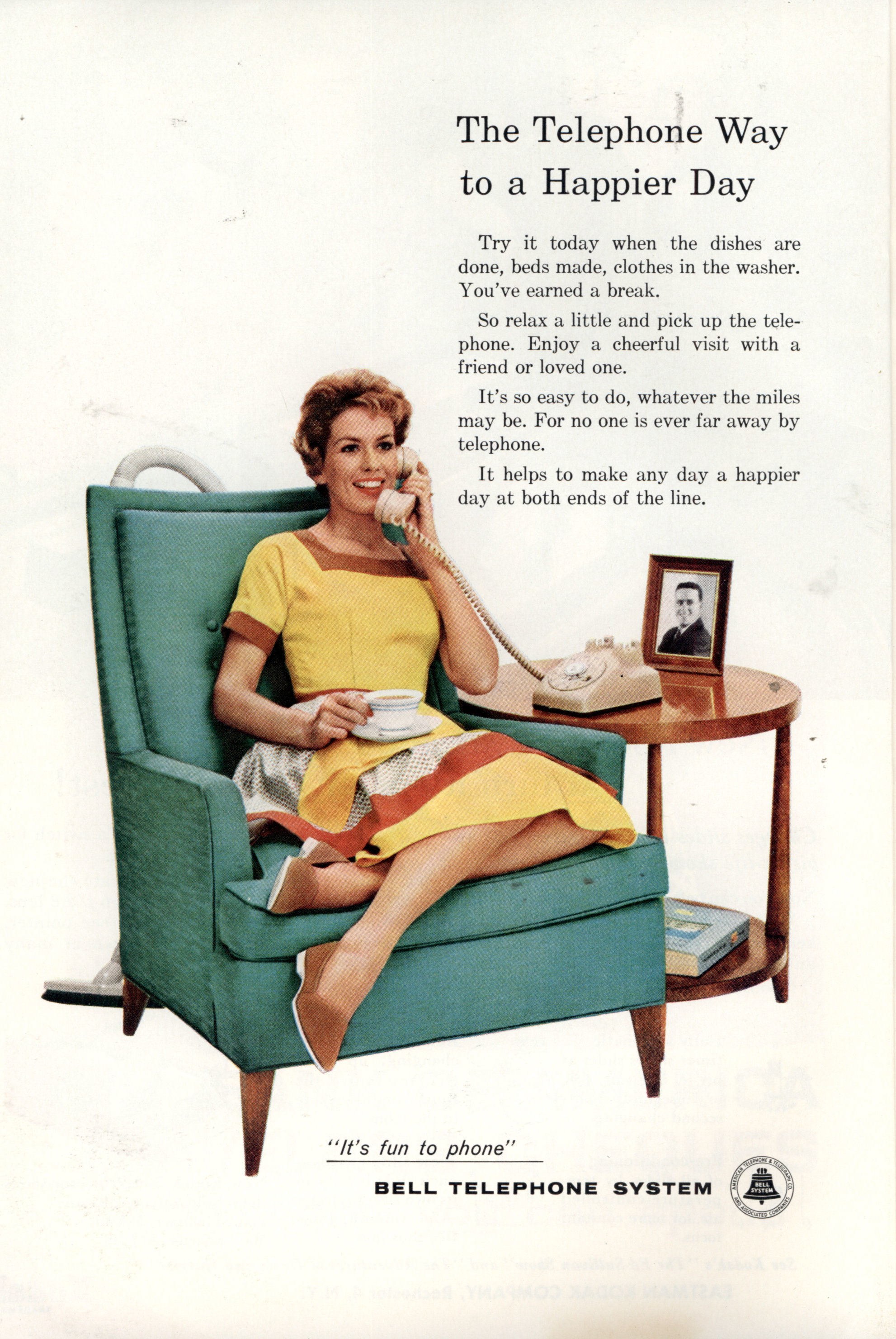 Telephone Ad from the 1950s