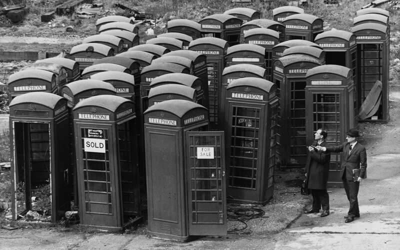 Telephone booths for sale