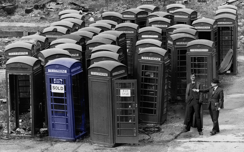 Telephone booths for sale