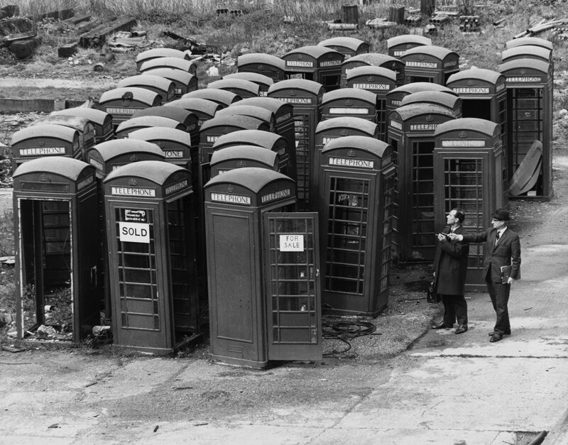 Telephone booths for sale