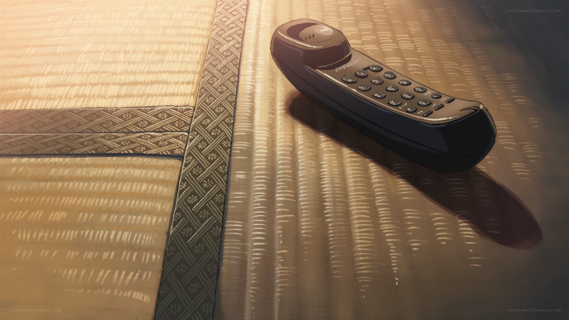 telephone on tatami mat