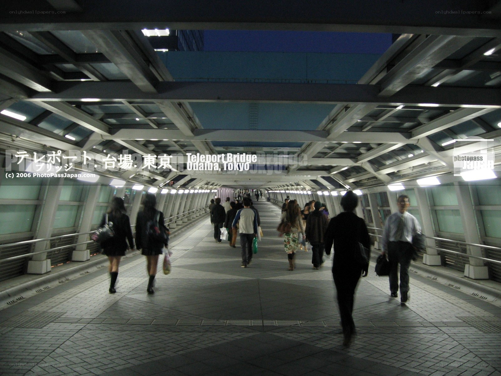 Teleport Bridge in Tokyo