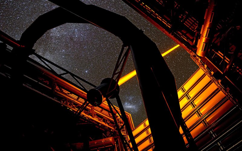 Telescope at Night