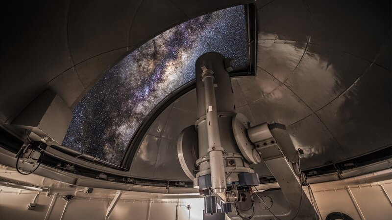 Telescope in Observatory