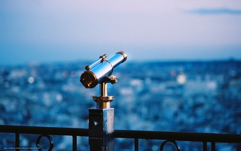 Telescope on Balcony