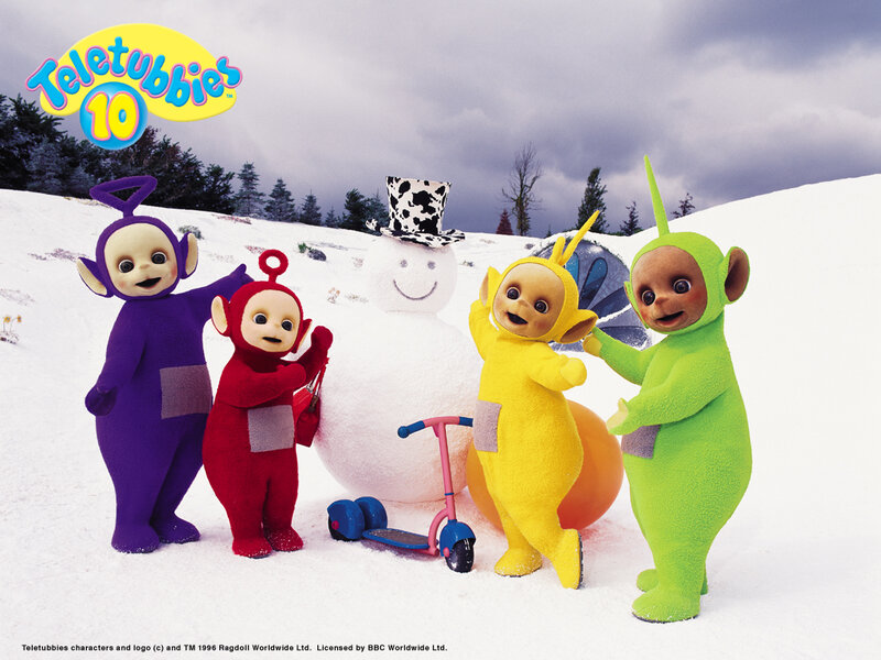 Teletubbies in Snow