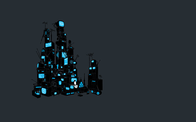 television tower cityscape