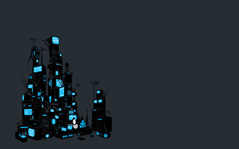 television tower cityscape