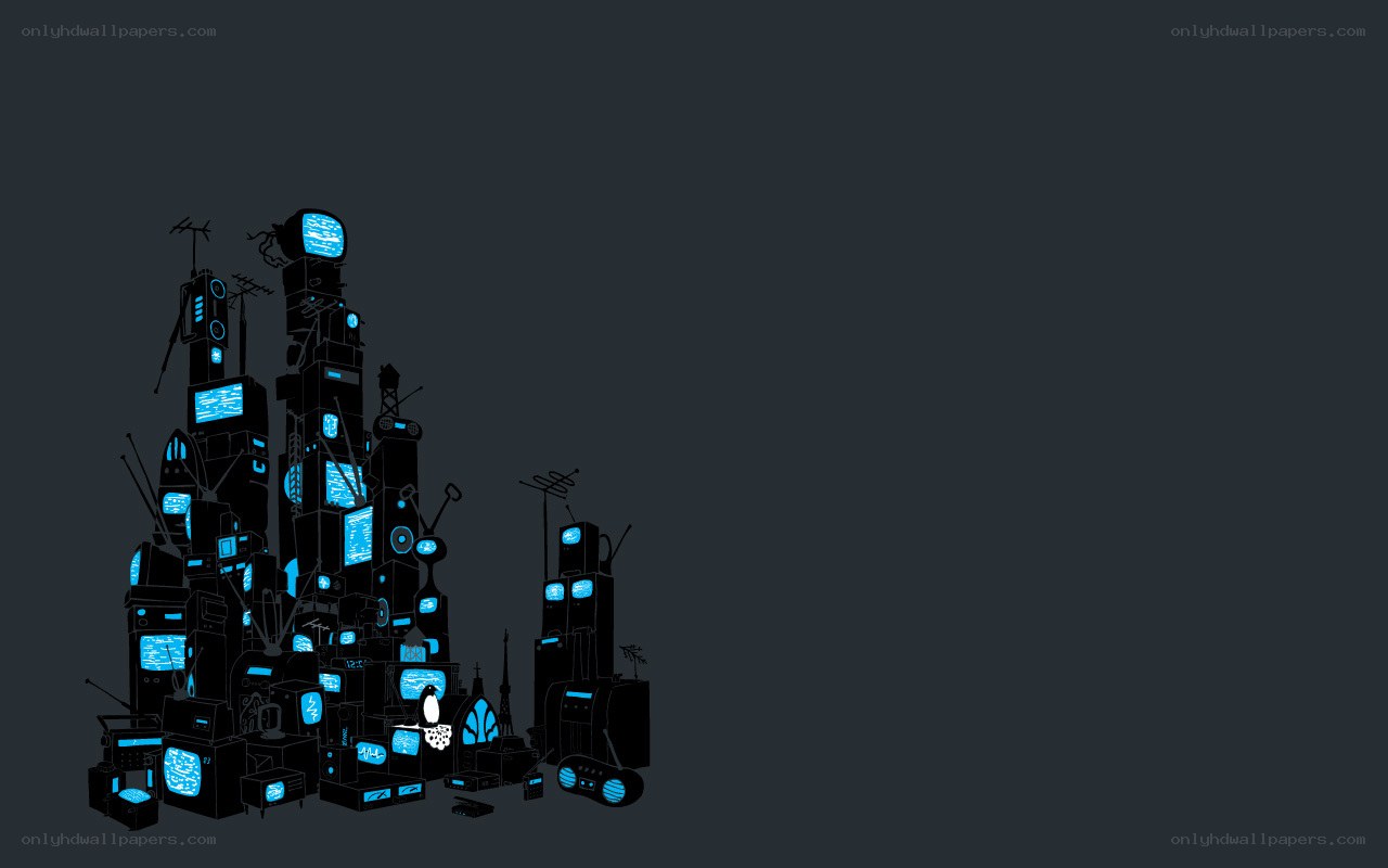 television tower cityscape