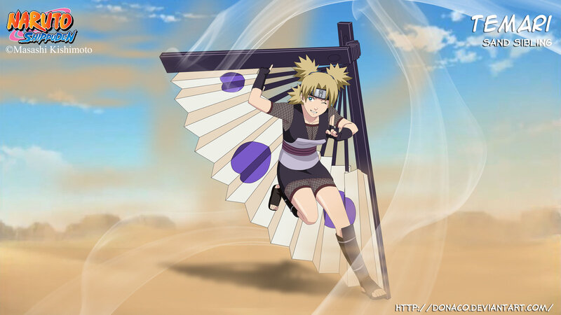 Temari with Sand Fan