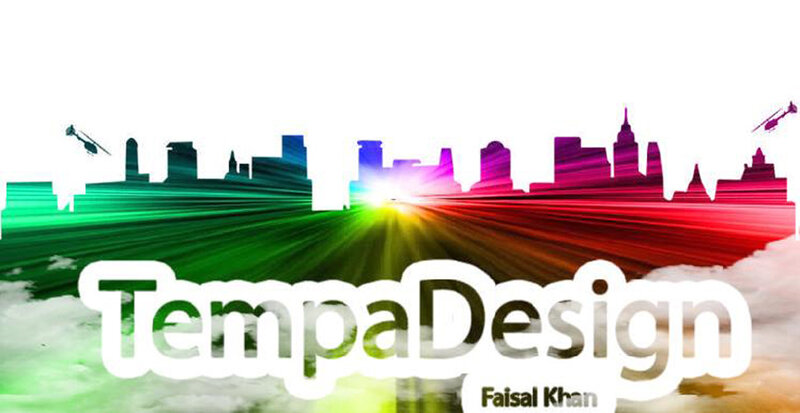 TempaDesign logo with city skyline
