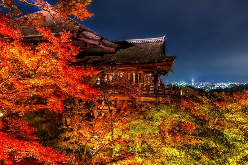 Temple at Night