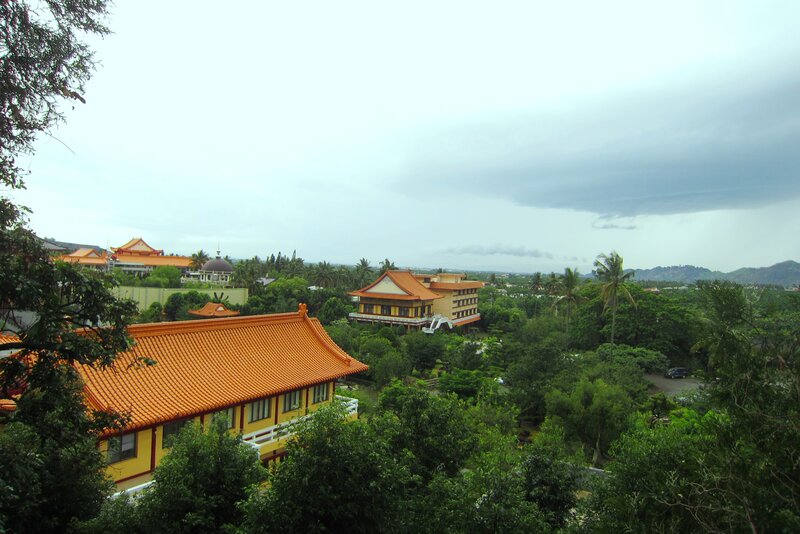 Temple Complex in Tropical Area